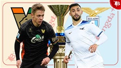 21h00 ngày 22/2: Venezia vs Lazio