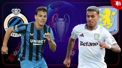 00h45 ngày 5/3: Club Brugge vs Aston Villa