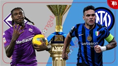 02h45 ngày 7/2: Fiorentina vs Inter