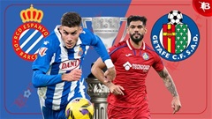 02h00 ngày 19/4: Espanyol vs Getafe