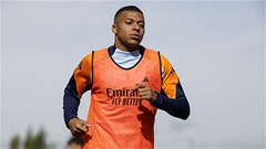 Mbappe lỡ buổi tập của Real vì lý do đặc biệt
