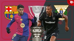 03h00 ngày 16/12: Barca vs Leganes