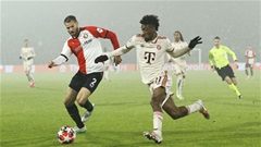 Vì sao trận Feyenoord vs Bayern bị gián đoạn hơn 7 phút?