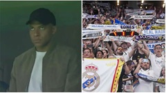 Kylian Mbappe bị NHM Real Madrid la ó
