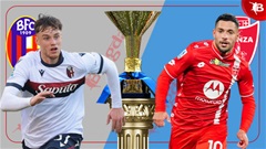 21h00 ngày 18/1: Bologna vs Monza