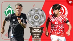 02h00 ngày 1/2, Bremen vs Mainz