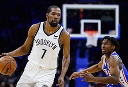 Brooklyn Nets thắng đậm Philadelphia 76ers: Kevin Durant cùng Kyrie Irving "hủy diệt" đối thủ