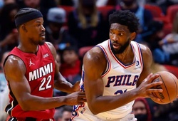 Nhận định bóng rổ NBA Play-in: Philadelphia 76ers vs Miami Heat ngày 18/4: Embiid đối đầu Butler