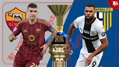 18h30 ngày 22/12: Roma vs Parma