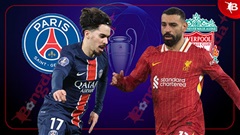 03h00 ngày 6/3: PSG vs Liverpool