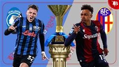 17h30 ngày 13/4: Atalanta vs Bologna