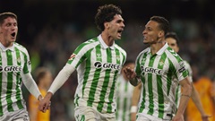 Antony thay đổi lịch sử Betis trong những lần đối đầu với Real