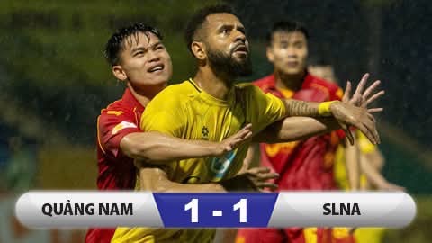 Thanh Hóa bị SLNA cầm chân trong trận thuỷ chiến