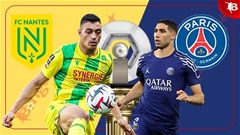 01h45 ngày 23/4: Nantes vs PSG