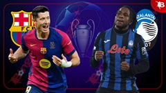 03h00 ngày 30/1: Barca vs Atalanta
