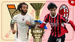 17h30 ngày 27/4: Venezia vs Milan     
