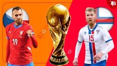 02h45 ngày 23/3: Séc vs Đảo Faroe