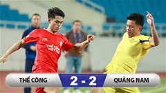 Hữu Thắng lập siêu phẩm từ sân nhà, Thể Công Viettel vẫn sảy chân