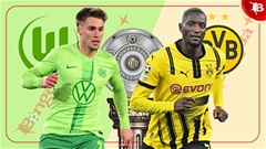 23h30 ngày 22/12: Wolfsburg vs Dortmund