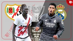 03h00 ngày 15/12: Vallecano vs Real Madrid