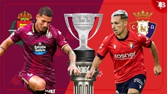 19h00 ngày 20/4: Valladolid vs Osasuna