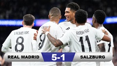 'Bộ tứ siêu đẳng' nhảy múa, Real Madrid đại thắng Salzburg