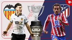 22h00 ngày 22/2: Valencia vs Atletico