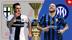 23h00 ngày 5/4: Parma vs Inter