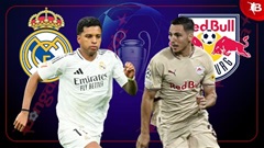 03h00 ngày 23/1: Real Madrid vs Salzburg
