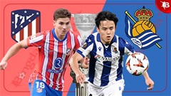 02h00 ngày 11/5: Atletico vs Sociedad