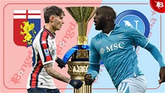 00h00 ngày 22/12: Genoa vs Napoli