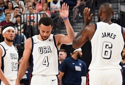Nhọc nhằn đánh bại Canada, LeBron cùng Curry có chiến thắng đầu tiên với tuyển Mỹ