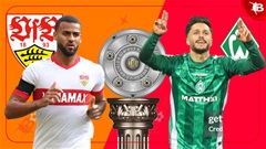 20h30 ngày 13/4: Stuttgart vs Bremen