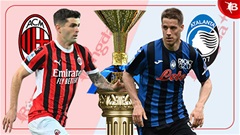 01h45 ngày 21/4: Milan vs Atalanta