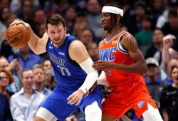Nhận định bóng rổ NBA Playoffs 2024 - Oklahoma City Thunder vs Dallas Mavericks ngày 8/5: Luka Doncic đối đầu Shai