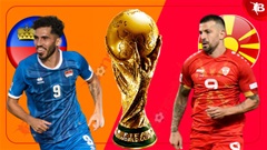 21h00 ngày 22/3: Liechtenstein vs Bắc Macedonia