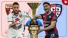 02h45 ngày 25/1: Torino vs Cagliari
