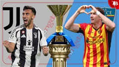 01h45 ngày 13/4: Juventus vs Lecce