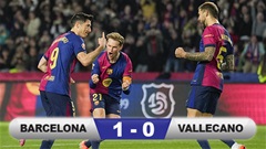 Barca chiếm ngôi đầu La Liga