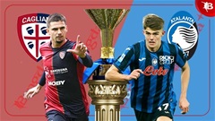21h00 ngày 14/12: Cagliari vs Atalanta