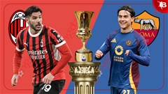 03h00 ngày 6/2: Milan vs Roma