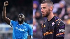 Lukaku đánh bại De Gea, Napoli bám sát Inter