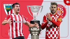 22h15 ngày 8/2: Bilbao vs Girona