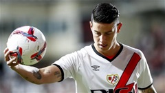 Vua phá lưới World Cup 2014 chia tay Vallecano chỉ sau 6 tháng
