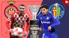 03h00 ngày 15/2: Girona vs Getafe