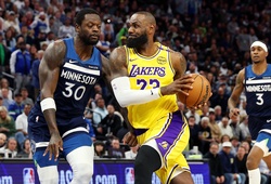Từ chối 38 điểm lịch sử của LeBron James, Minnesota Timberwolves hạ Lakers ở Game 3