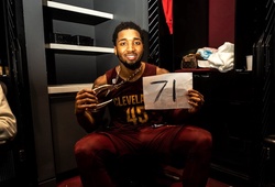 Donovan Mitchell sánh ngang cùng huyền thoại, hoàn tất double-double 71 điểm độc nhất NBA