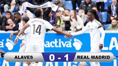 Real nhọc nhằn bám đuổi Barca trong ngày Mbappe nhận thẻ đỏ