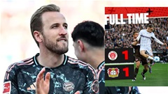 Leverkusen bị cầm hòa, Bayern và Kane cách chức vô địch 1 bước chân