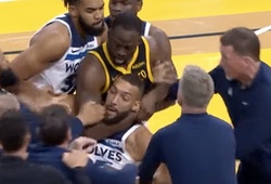 Draymond Green nhận án phạt nặng từ NBA vì kẹp cổ Rudy Gobert, thất thu 770.000 đô la Mỹ